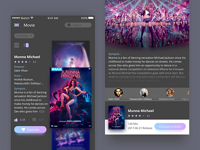 App for movie