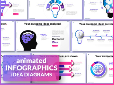 header analysis animated brain brain diagrams bulb bulb diagrams business business presentation clean data diagrams idea idea diagrams info graphics infographics insights modern neomorphic