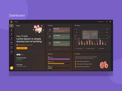 Dashboard design 2