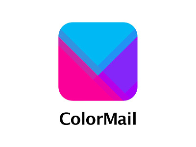 ColorMail Logo color envelop logo mail