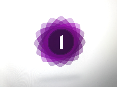 logo circle group purple together