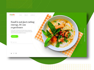 Restaurant food banner template design for website. branding branding design creative agency design graphic design product design ui user experience ux website website design