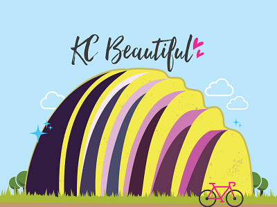 Kc Beautiful adobe design graphic design illustration vector