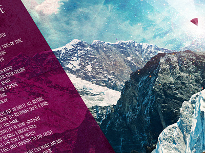 Skyward album artwork band cd desert digipak layout mountains ocean reflection valley