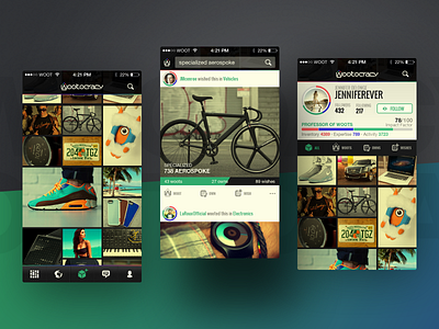Wootocracy - App Design