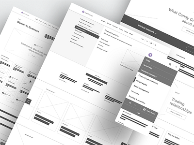 Grant Thornton - Wireframes