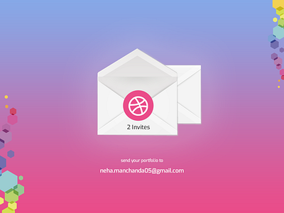 2 Dribbble Invites