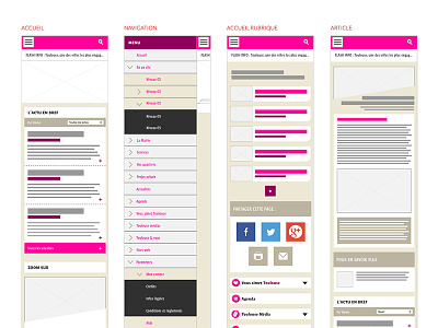 01 - Responsive design Toulouse.fr website christophe dumas design interaction interface mobile responsive toulouse ux web