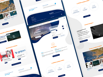 GEIPAN by CNES christophe dumas color design graphic interaction interface responsive ui ux web