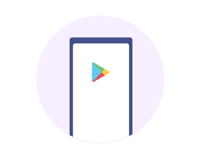 Play Store - Rating Animation android animation graphic design illustration motion graphics play store rating review ui