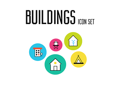 Building Icon Set I building icon