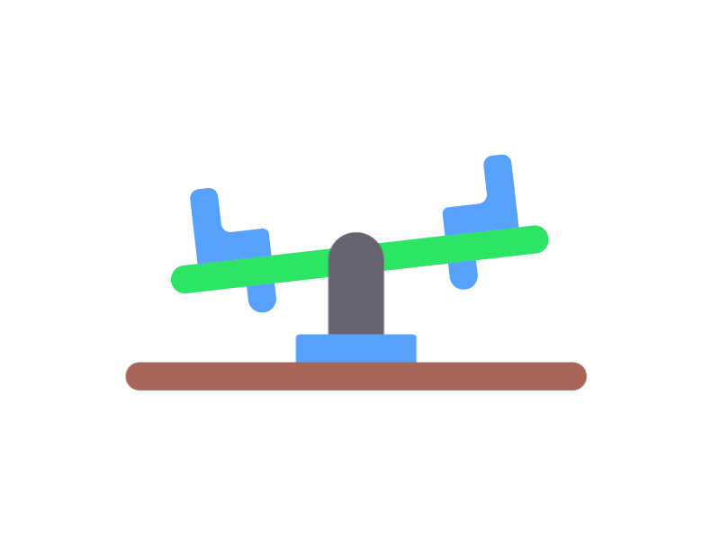 See Saw Animation animation playground seesaw