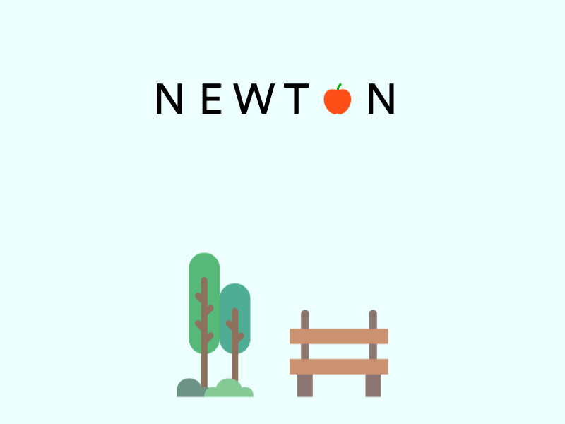 Newton Gravity Animation by Suresh on Dribbble