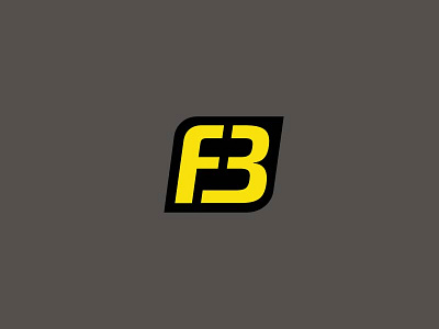 F3 Monogram automotive composition letter logo monogram yellow