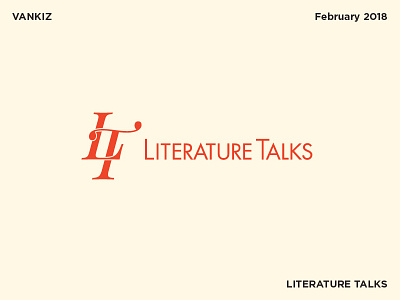 Literature Tals Logo classy literature logo logomark mark serif symbol talks typography