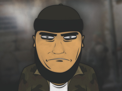 My first illustrator character