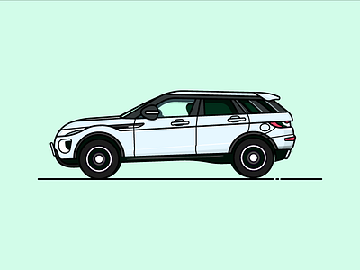 Evoque rover， vehicle，land