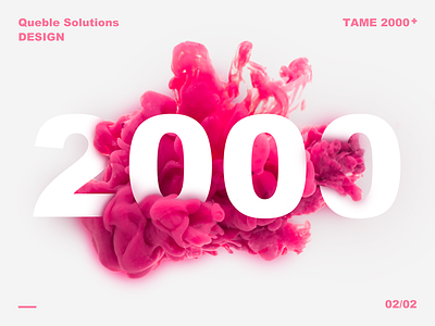 2000 followers 2000 followers image pink smoke synthesis team thanks