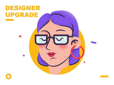 Designer upgrade character designer illustration upgrade