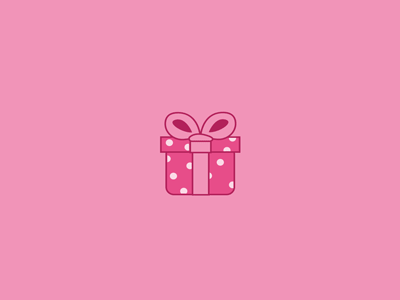 Hello Dribbble! after effect animation dribbble dribbble invitation dribbble invite dribbble shot gift gift box hello dribbble hellodribbble invitation thank you card thankyou transformation