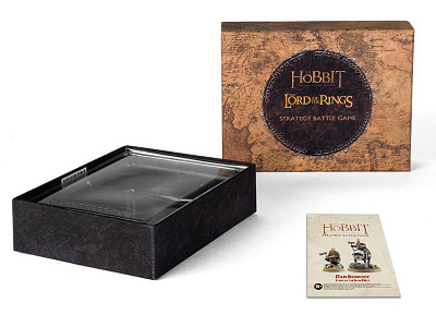 The Hobbit Collectors Box box design forgeworld games graphic hobbit lord of the rings miniatures packaging workshop