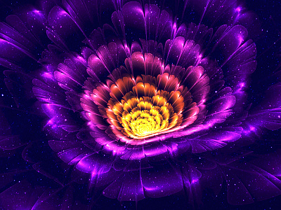 Flower wormhole in space abstract apophysis flower space wallpaper wormhole