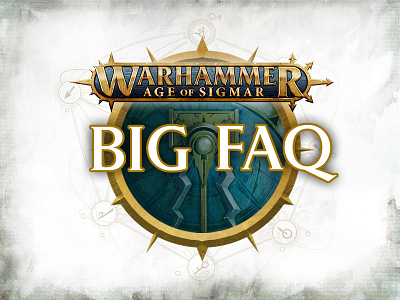 Warhammer Age of Sigmar - Big Faq Logo gaming logo graphic logo logodesign