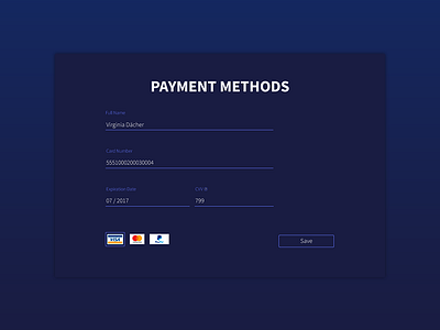 Credit Card Checkout Daily UI #002 001 credit card checkout dailyui minimalistic design ui ux