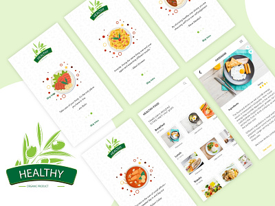 Healthy Food android design