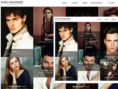 Model Management Website