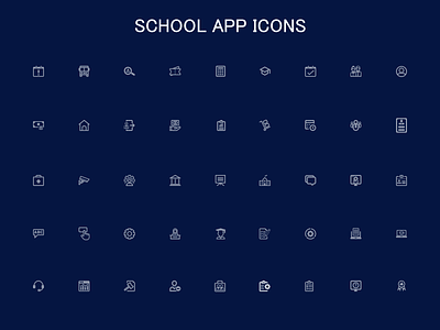 School App Icons