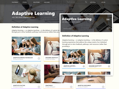 adaptive learning