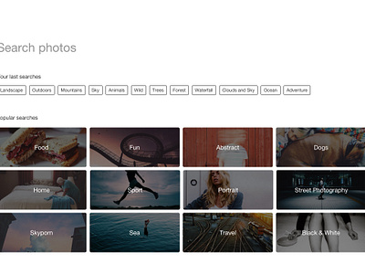 EyeEm - Immersive search concept by Giulio Zecca for Freaks & Dreamers ...