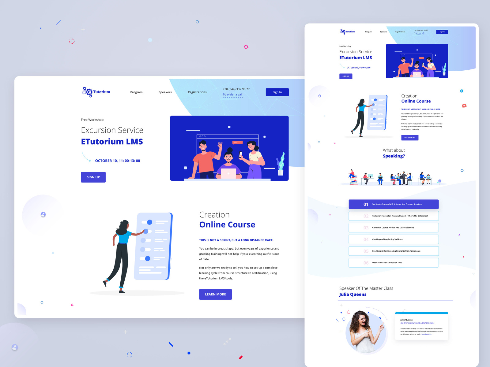 Online Courses Platform by Sergey, UI/UX Designer on Dribbble