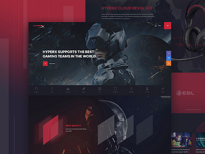 HyperX hyperx interaction uxui web design