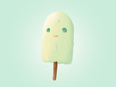 Missing Summer ice cream illustration procreate summer