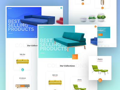 Minifur Furniture e-Commerce Page 