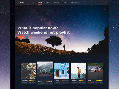 Vdplay Home Page Redesign