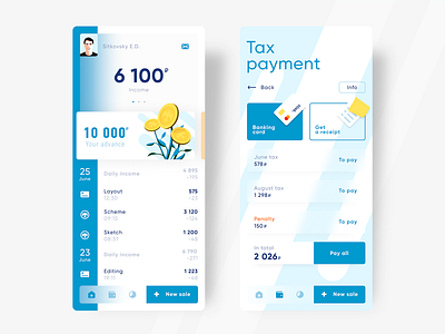 Tax payment app