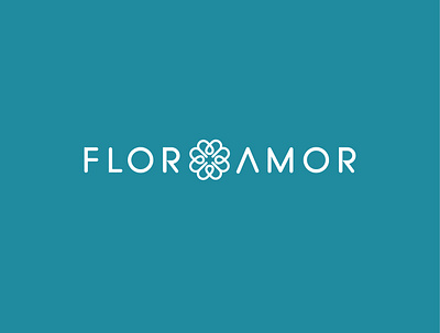 Floramor abstract logo brand identity design graphic design logo logo design vector