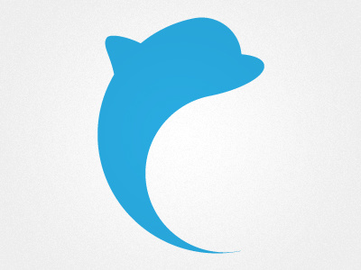 Dolphin for a logo
