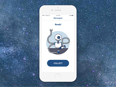 Alkobot app illustration interface ios robot ui