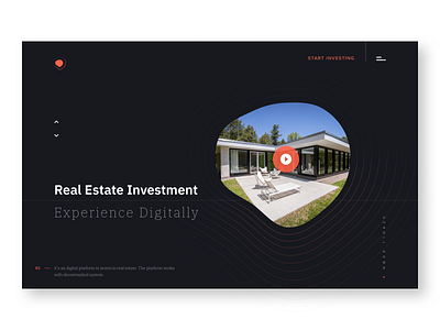 Web Design | Real estate platform