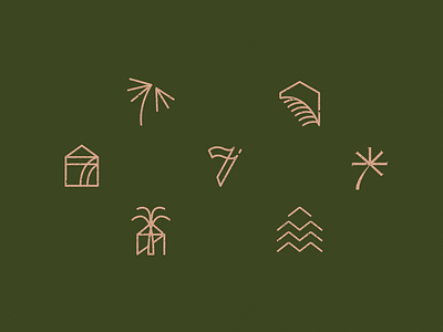 Seventh House – Unused Concepts branding design graphic design illustration illustrator logo mark typography vector