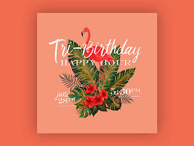 Tri-Birthday Happy Hour - Save The Date