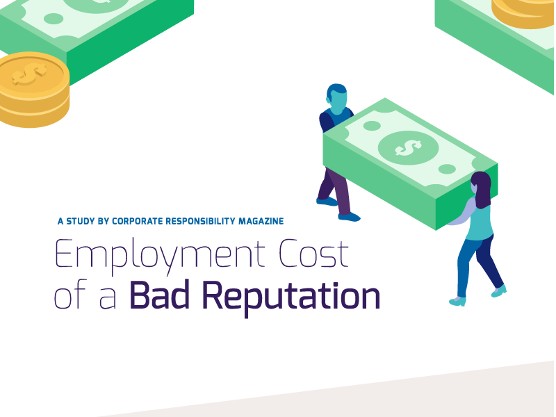 The Cost of a Bad Reputation Infographic pt. I graphic design typography illustration graphic infographic design