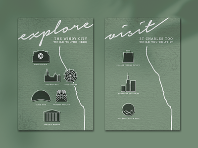 The Hopkins Hitchin' – Explore Cards design graphic design icon illustration illustrator invitation vector wedding stationery