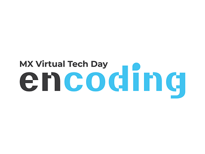encoding logo tech logo