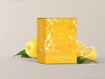 Nimboo Lemon Guayusa | Packaging Design