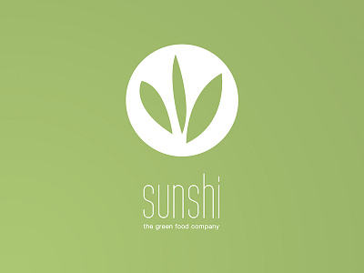 SunShi - The green Fast-Food Company branding fast food food green logo packaging stationery brand takeaway
